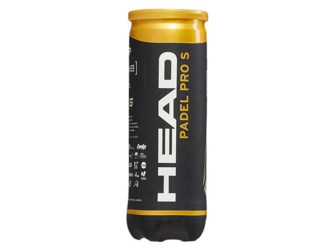 Pelota de Pádel HEAD Head Pro S 3 Uds