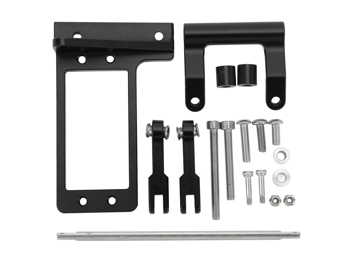 Conjunto De Soporte De Servo Con Viga Hidráulica De Aluminio Para Capra 1/10
