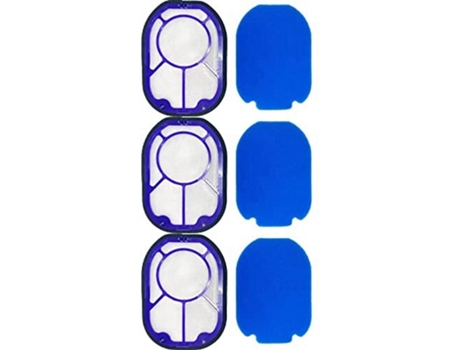 Filtros hepa pré-motor 3 peças para aspirador de pó robô dyson dc16
