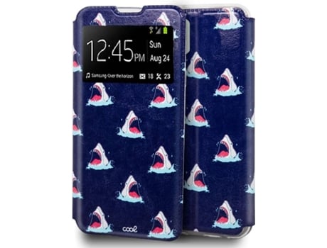 Funda iPhone 12 Pro COOL Flip Cover Azul