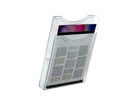 Expositor ARCHIVO 2000 Steritouch De pared Transparente A4 Poliestireno Vertical 1 Compartimento
