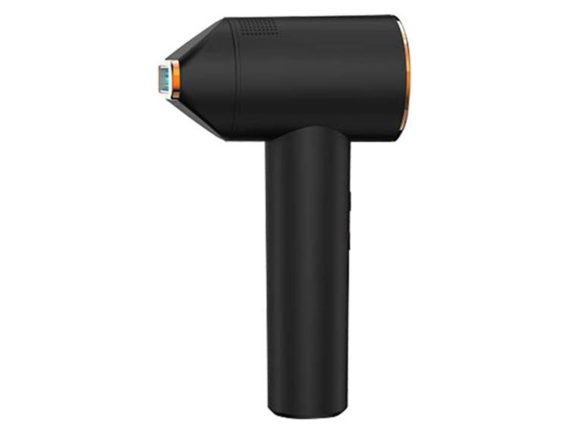 Dispositivo de depilación IPL para el hogar, dispositivo portátil de belleza con microcorriente para el rejuvenecimiento de la piel Yizhood (negro)