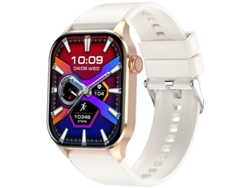 Reloj inteligente de 2,04 pulgadas con monitorización de oxígeno en sangre por infrarrojos, pantalla AMOLED, resistente al agua, monitorización de la salud, Bestvite