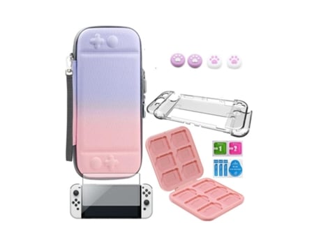 Funda para Nintendo Switch Oled INF Gp-ky1020-1524 Transparente