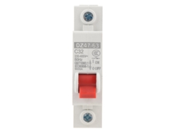 12 Disyuntores Miniatura Inteligentes Dz47-63 1p 32a Para Instalación Residencial