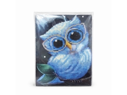 Lienzo para pintura de diamantes - 15x20cm Bk Abc-04 Multicolor