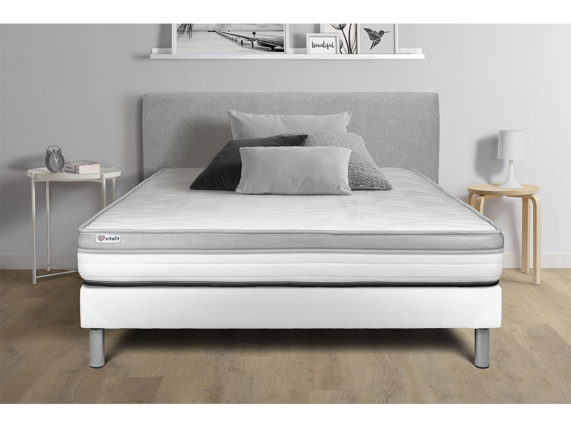 Canapé de Matrimonio Vital Relax VITALIT Blanco (200x200)