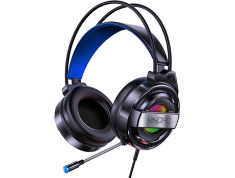 Auriculares Gaming con Cable OHPA AWL8 (On Ear - Micrófono - Negro)