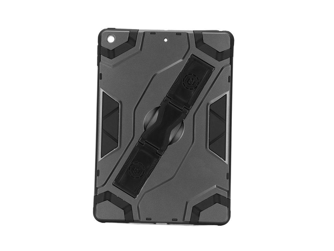 Capa Protetora Para Tablet Ios 9 8 7 Resistente A Arranhões Com Suporte Multifuncional Preto