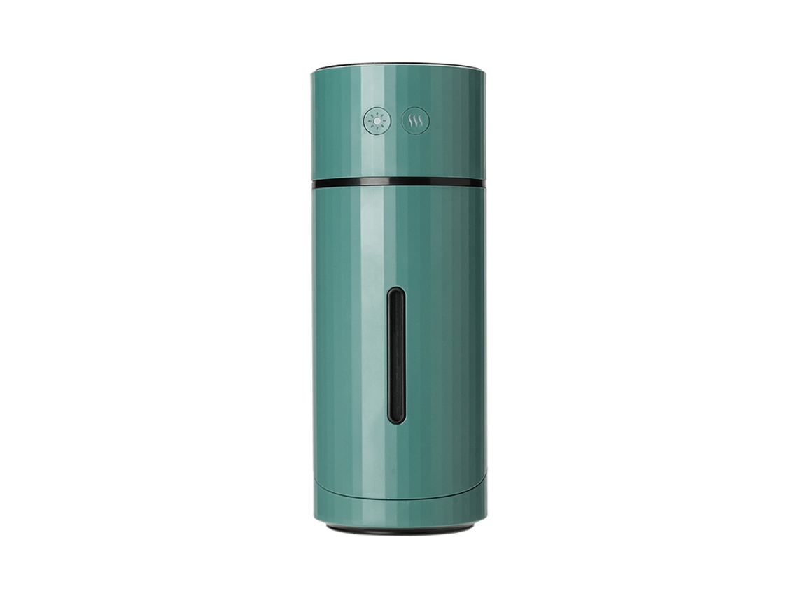 Humidificador Digitallab de 260 ml, ángulo ajustable, humidificación silenciosa, recargable (verde)