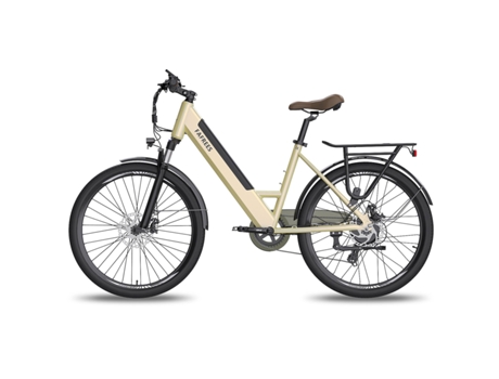 FAFreees F26 Pro Bicicleta eléctrica 14.5Ah Motor 250W Batería 36V14.5Ah Alcance 110Km Freno de disco mecánico Oro