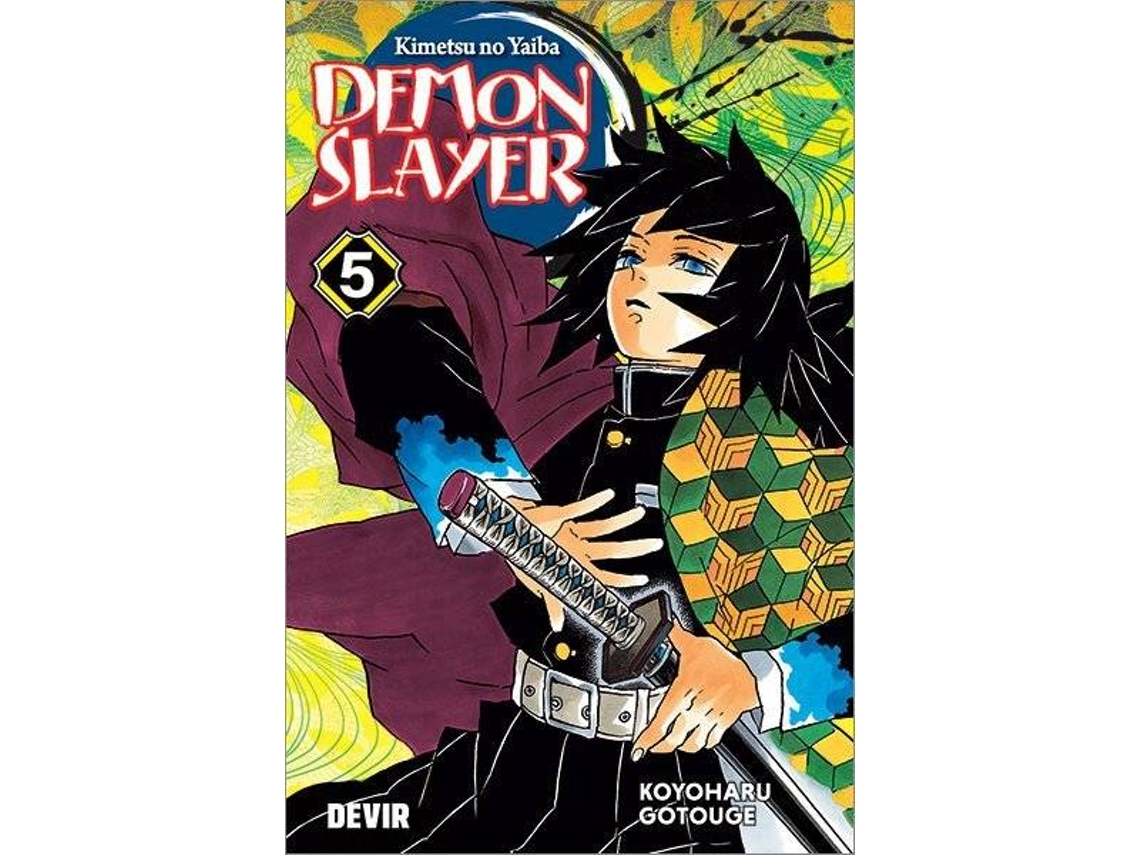 Libro Demon Slayer 05 de Koyoharu Gotouge (Portugués)