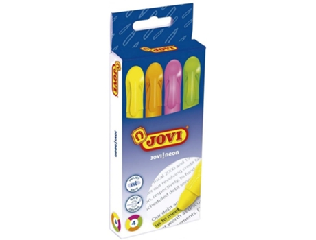 4 Marcadores JOVI Neon