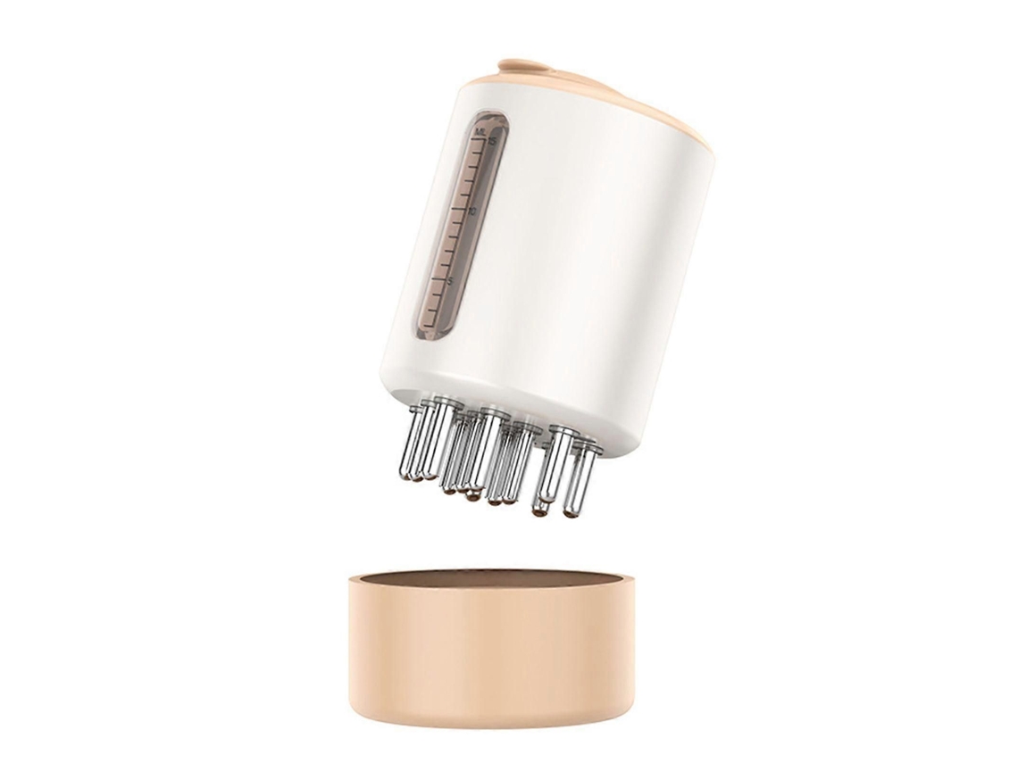Aplicador de aceite capilar con terapia de luz roja, masajeador de cabeza para el crecimiento del cabello, cepillo eléctrico de masaje para el cuero cabelludo GOKOCO