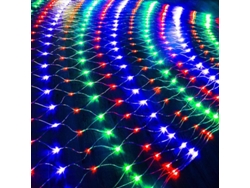 Rebe-red De Luces Led 3x2m, 8 Modos, Impermeable Ip44, Decoración Navideña, Fiestas, Interior Y Exterior