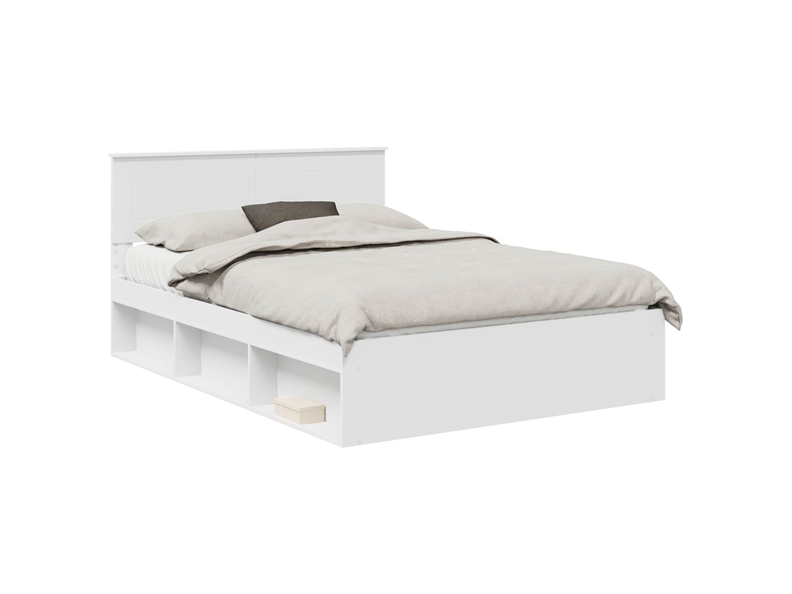 Maison Exclusive - Estructura De Cama 160 X 200 Cm Madera De Ingeniería