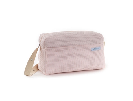 Bolsa organizadora para carro de bebé MI BOLLITO Rosa claro 15 x 24 x 40 cm