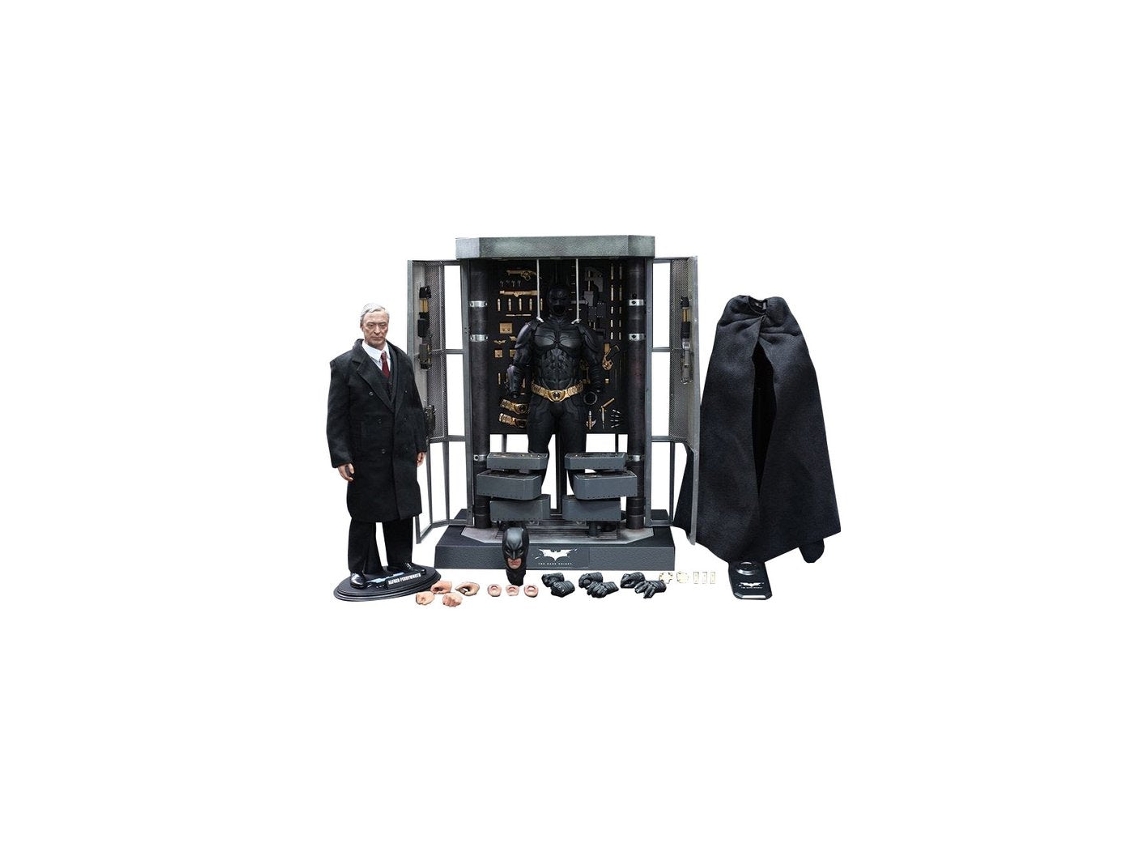 Figura Hot Toys MMS235 - DC Comics - The Dark Knight - Batman Armory With Alfred Pennyworth