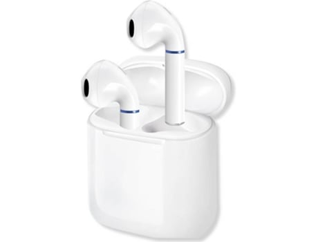 Auriculares Bluetooth True Wireless GETEK AIR X2 Pro (In Ear - Micrófono - Noise Cancelling  - Blanco)