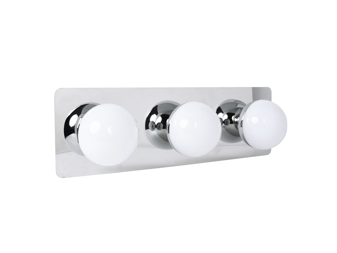 Aplique Sirla 3X5W Led 1650Lm 4000K Ip44 C.10Xl.5Xalt.10Cm Cromado FERRIMEX