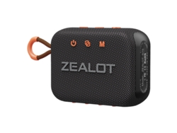 Altavoz Portátil Zealot S75 Bt5.2 Ipx6 De 10 W Con Sonido Envolvente Para Ciclismo, Acampada Y Actividades Al Aire Libre.