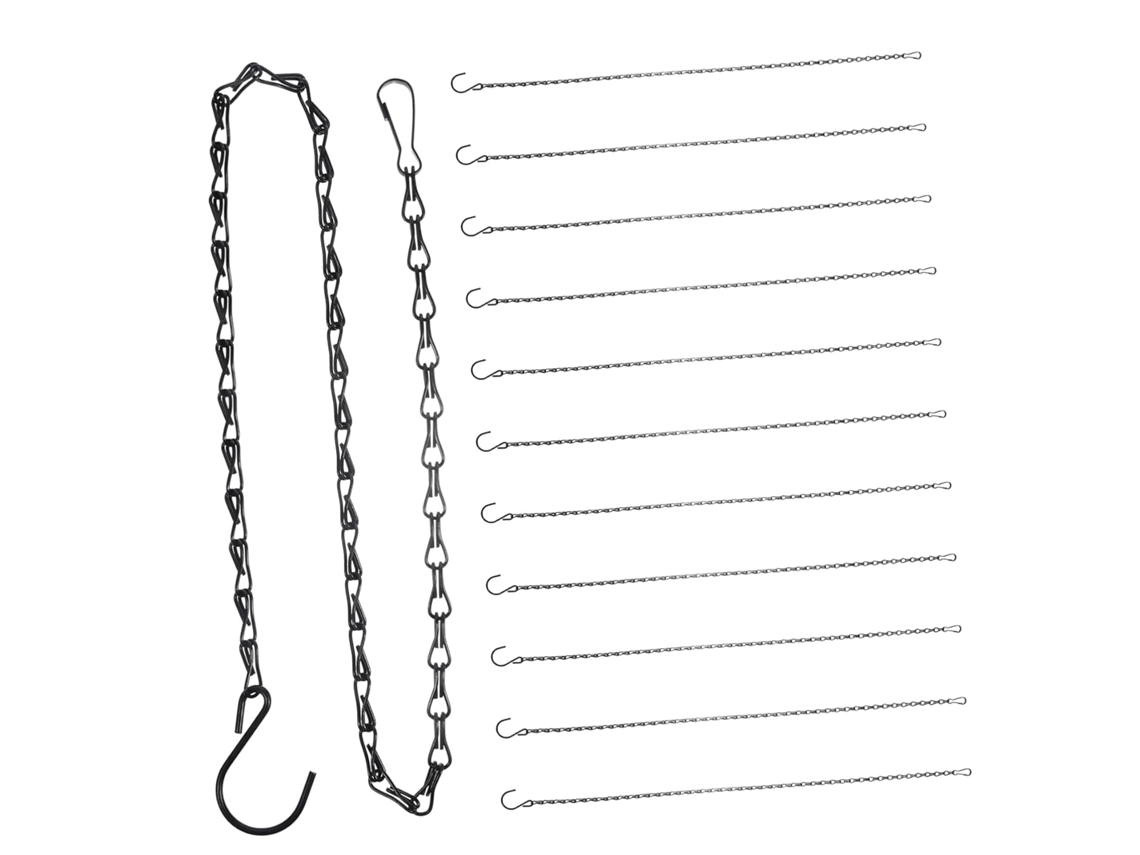 12 Piezas De Cadenas Colgantes Para Macetas, Cadenas Resistentes Para