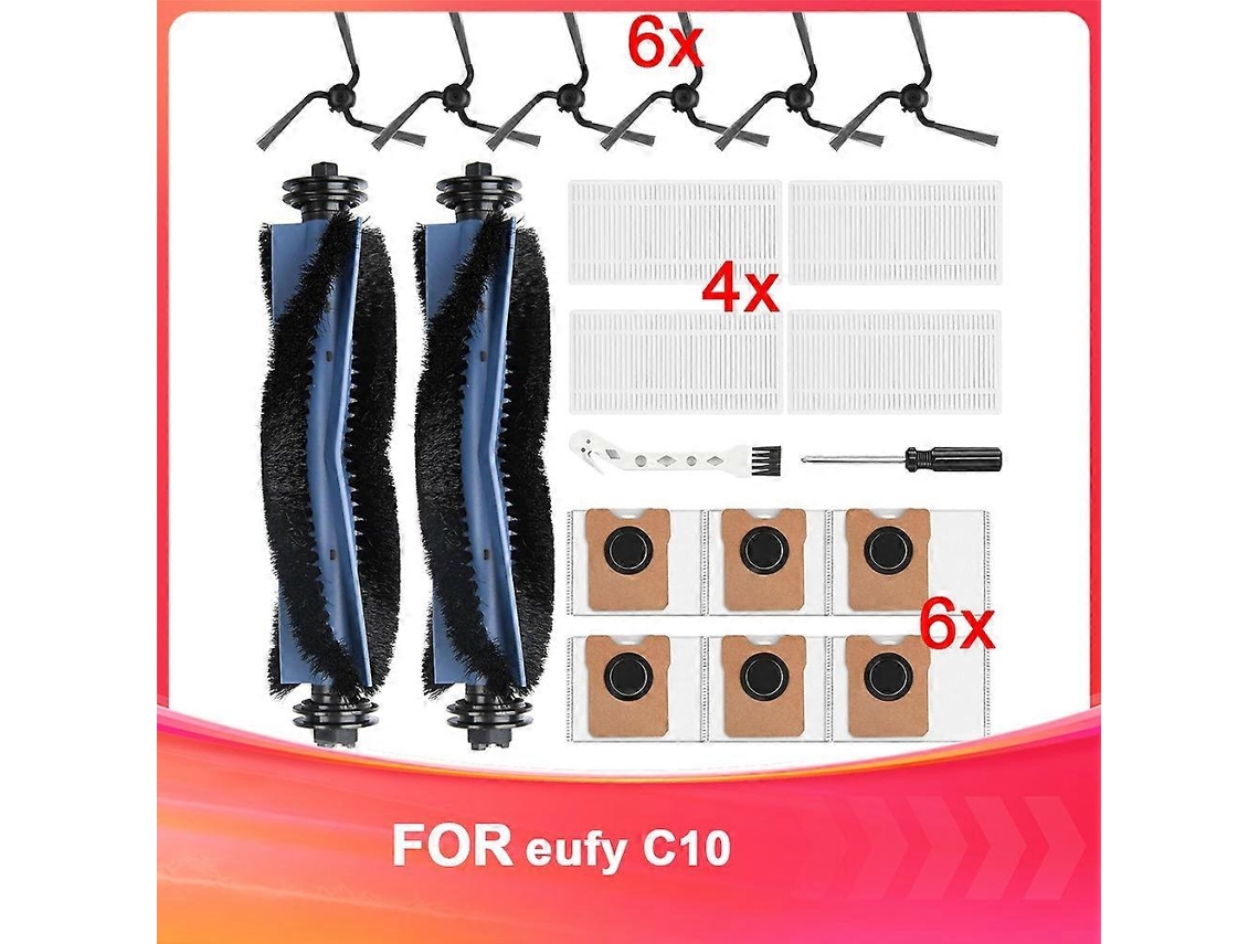 20 Pack Replacement Accessories Compatible With C10 Robot Vacuum Compatible Best Like The Accessori