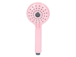 Cabezal De Ducha De Mano Presurizado Abs, 2 Modos, Alta Presión, Antisalpicaduras, Accesorios De Baño, Color Rosa.