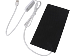 Almohadilla Térmica Plegable Con Control De Temperatura, Alimentada Por Usb, Calentador Eléctrico Resistente Al Agua.