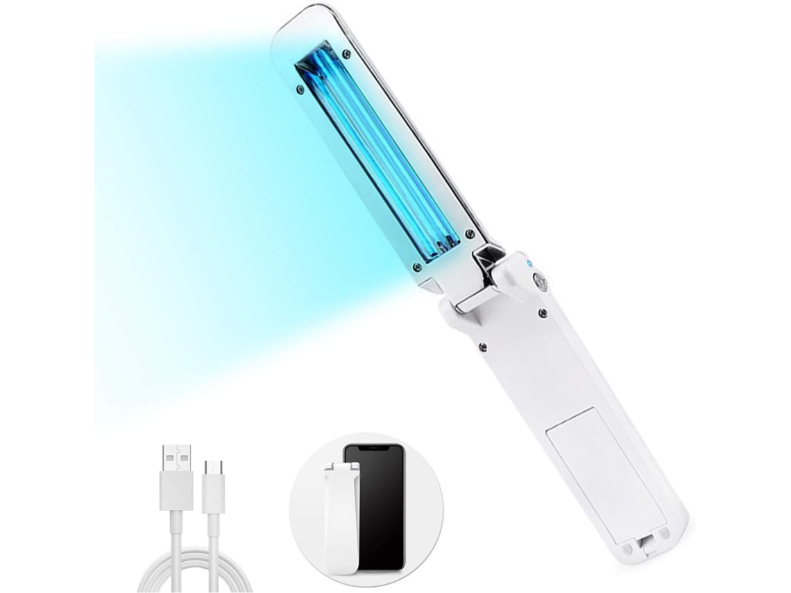 Lámpara de esterilización UV-C con luz ultravioleta - Lámpara de desinfección plegable RNEMITERY