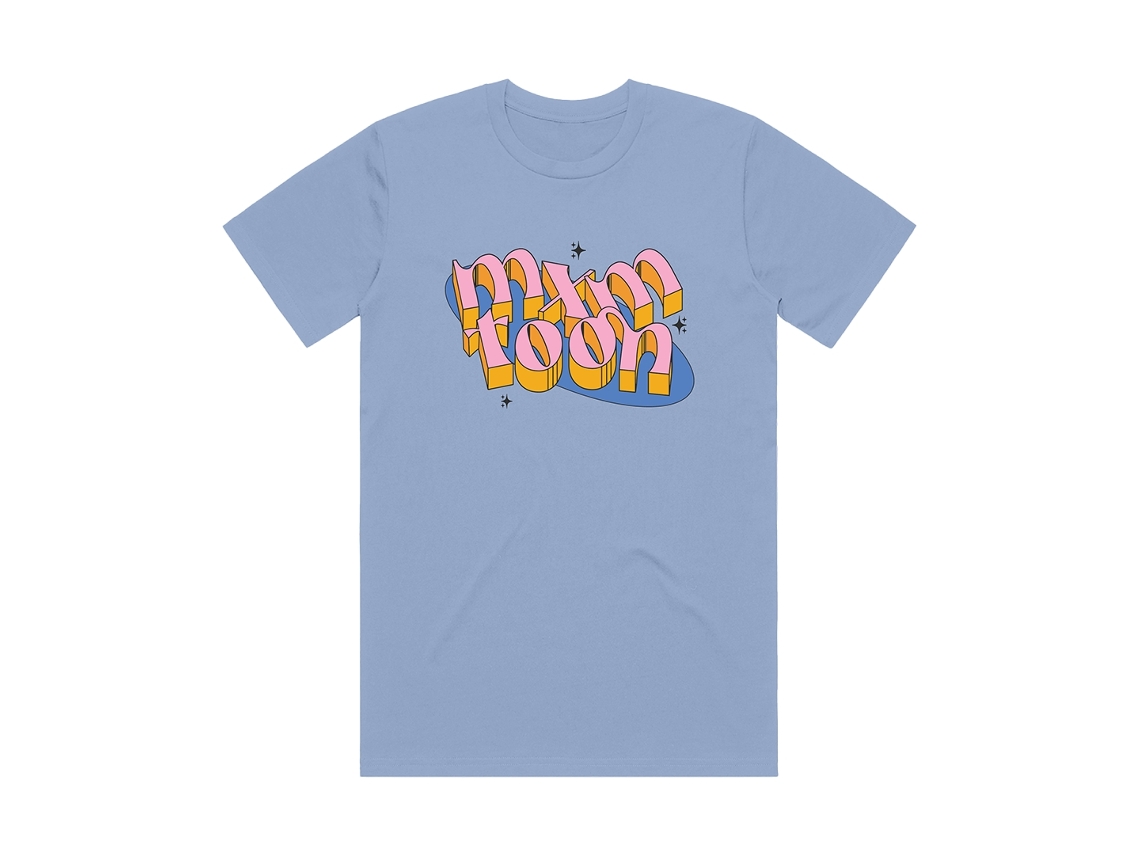 Mxmtoon Cursive Embroidered T-shirt Rockinstone Unisex Adults Best Sellers Size:s