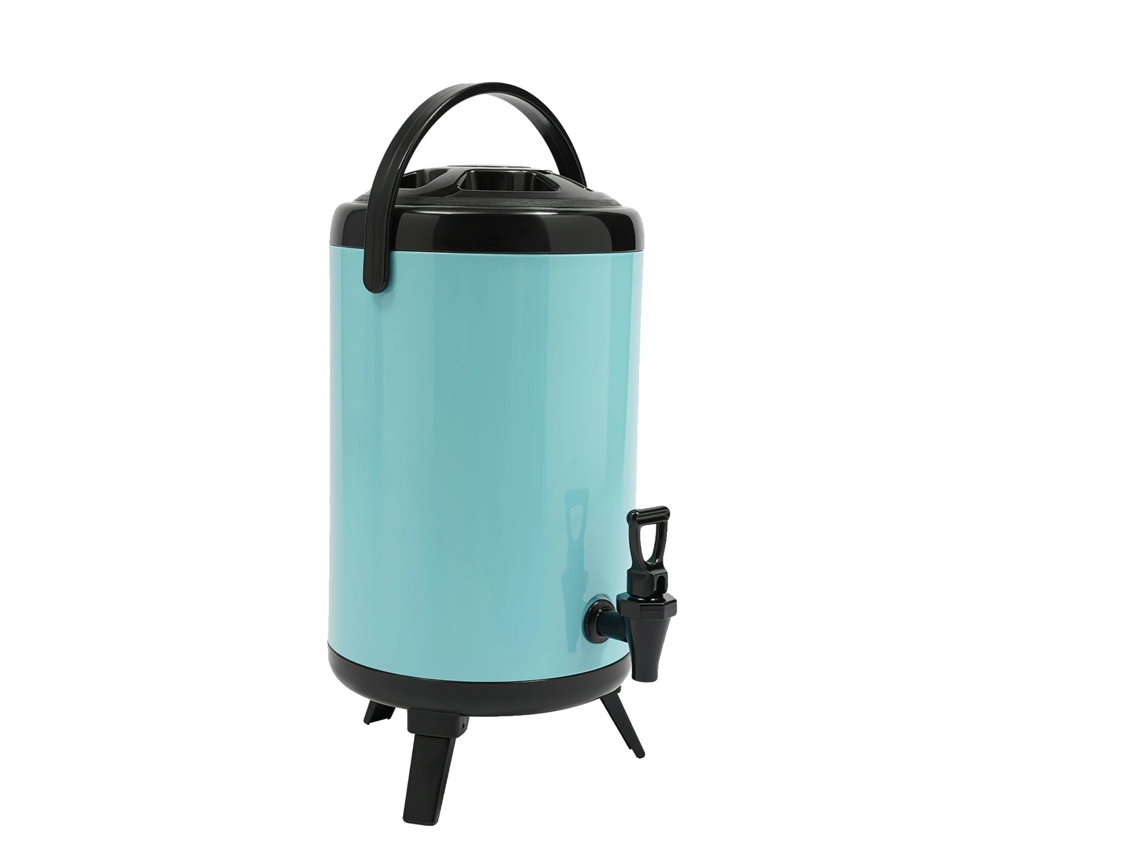 Dispensador de bebidas, gran capacidad, control de temperatura eficaz, azul OEM