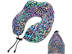 Almohada Viaje Espuma Viscoelástica Poliéster Viscoelástica. Fácilmente Soporte Fácil