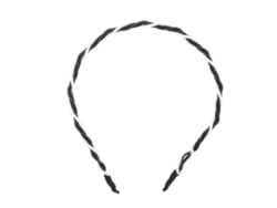 Cintas Para El Pelo De Mujer Elegantes De Aleación, Accesorio De Pelo Para Bodas Y Fiestas, Color Negro