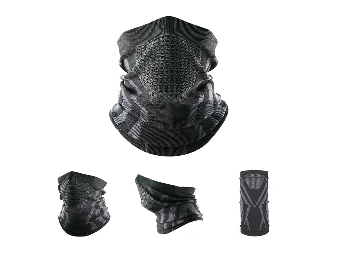 Braga De Cuello Cálida De Invierno, Bufanda Protectora Facial Aislante Y Cortavientos Para Hombres Y Mujeres, Para Ciclismo Y Esquí.