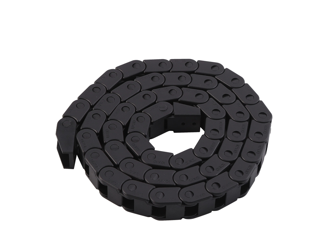Cadeia de Arrasto de Cabo R28 Náilon Preto 1000mm | S/MARCA