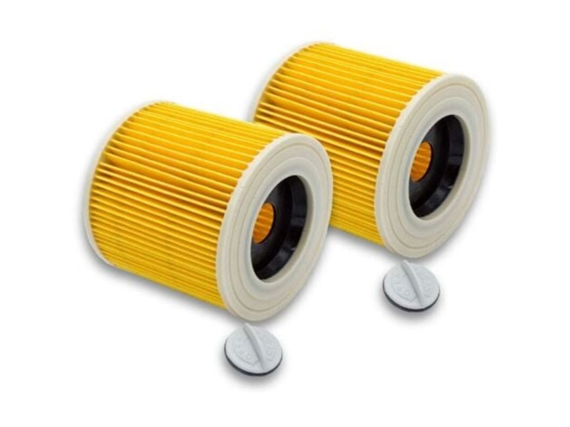 Filtro De Cartucho Para Aspiradora (2 Unidades) Compatible Con Wd2, Wd3, Mv3, Mv2, A2004, A2054, A2204 Y A2656.