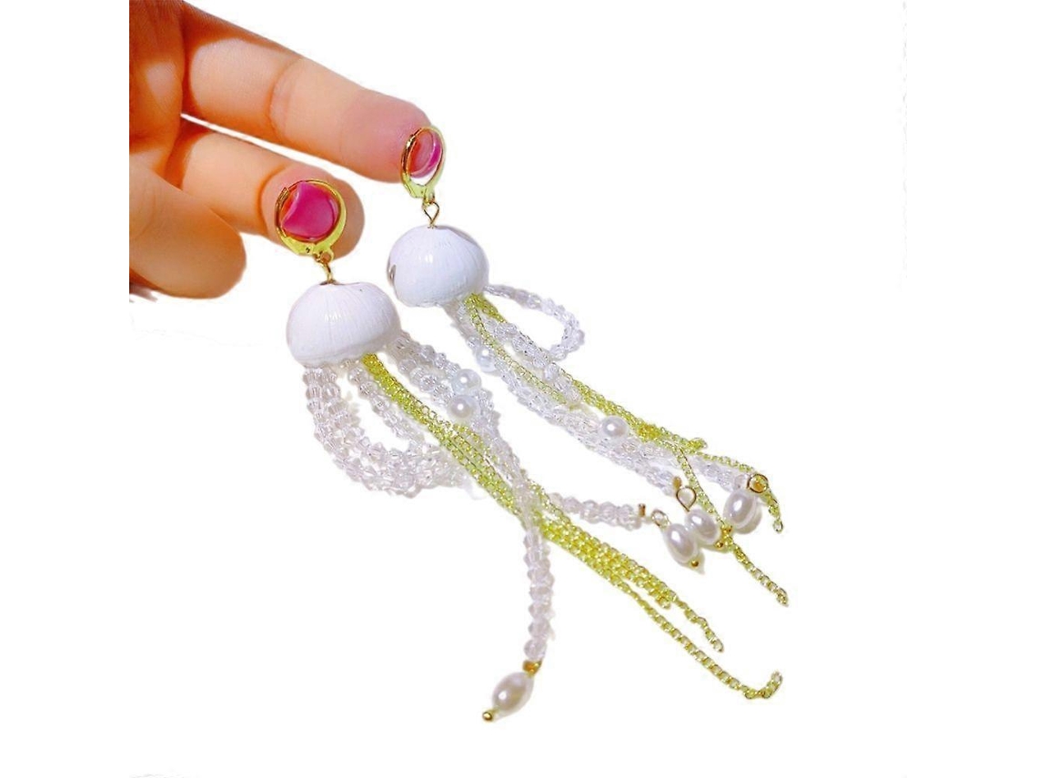 Pendientes colgantes exclusivos con forma de medusa, ideales para diversas ocasiones. Rosewell