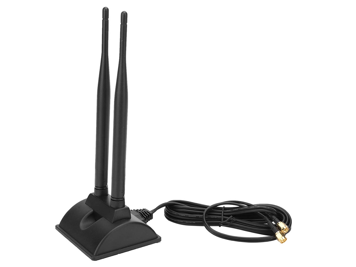 Yncm2026-antena Dual Band 2.4g+5.8g Wifi Magnética 5dbi Reconocimiento Facial 2400-2500/5.8ghz