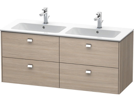 Mueble alto de pared DURAVIT Brioso 129,0 x 47,9 cm con 4 cajones incl. hueco para sifón y delantal para lavabo ME by Starck 233613