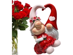 Figuritas Decorativas Esculturas De Resina Hechas A Mano Decoraci N San Valent Con Gnomos Para Sal Oficina Habitaci