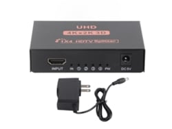 Divisor De Interfaz Multimedia 4k Hd, Plug And Play, 1 Entrada, 4 Salidas, Conmutador