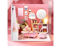 Casita de juegos hecha a mano con luces y música - ¡Hora de divertirse!