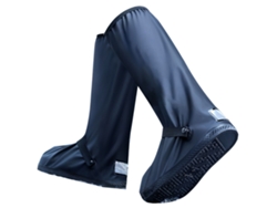 Cubrebotas Impermeables Pvc Ligeros Con Reflector Diseño Letras Degradado Antideslizante Talla L (38-39)