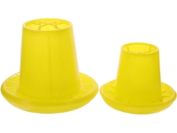 Conjunto De 2 Comedouros Portáteis Para Aves, 1,5 Kg E 2,5 Kg