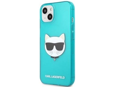 Carcasa Apple KARL LAGERFELD iPhone 13 Mini Original Azul Transparente