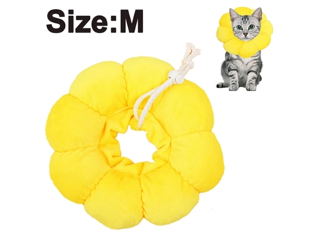 ELKUAIE Collar de cono para perro, collar electrónico para mascotas, collares isabelinos, cono de recuperación para mascotas para gatos y perros pe...