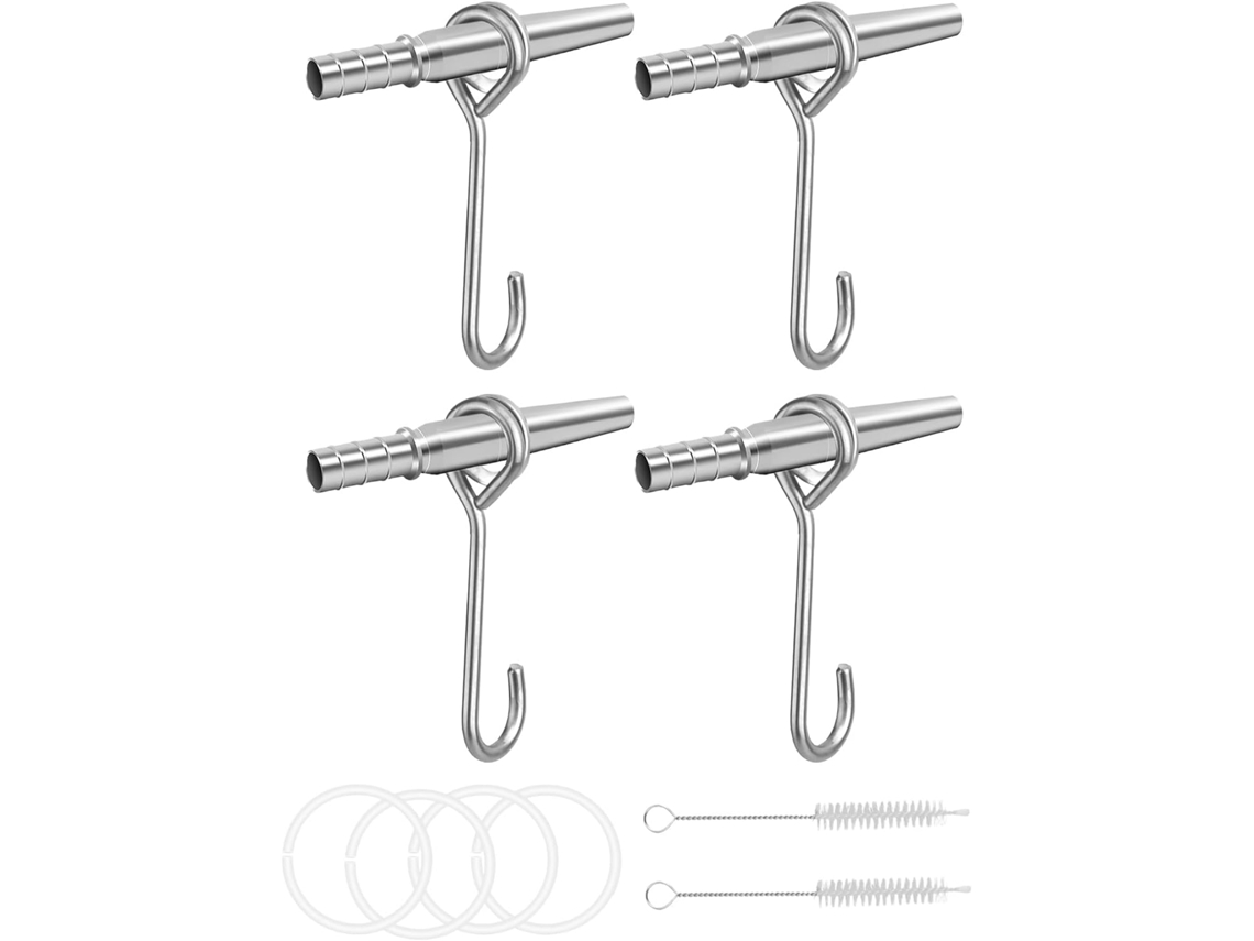 Juego De 4 Grifos De Acero Inoxidable Para Jarabe De Arce