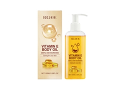 Aceite corporal con vitamina E: hidratante, nutritivo, reafirmante y para masajes, para una piel radiante. 100 ml.