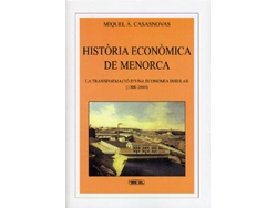 Libro Historia Economica De Menorca de Miquel A Casasnovas